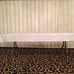 banquet table cloth